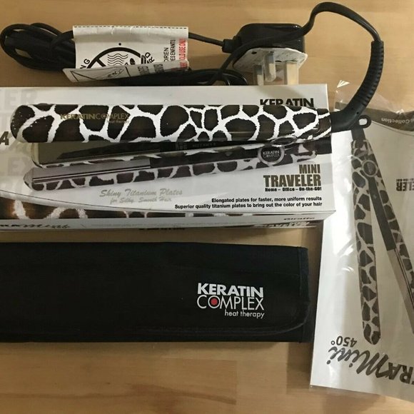 KERATIN COMPLEX KERA MINI 450º TRAVELER 1/2" TITAN - Picture 2 of 4